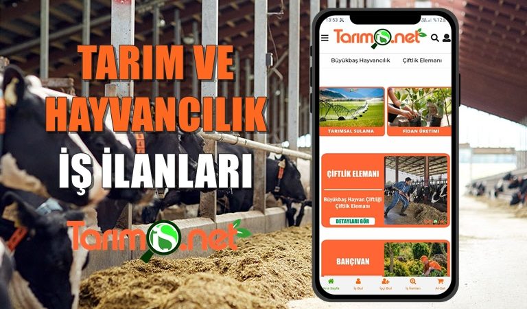 Tarım ve Hayvancılık İş İlanları